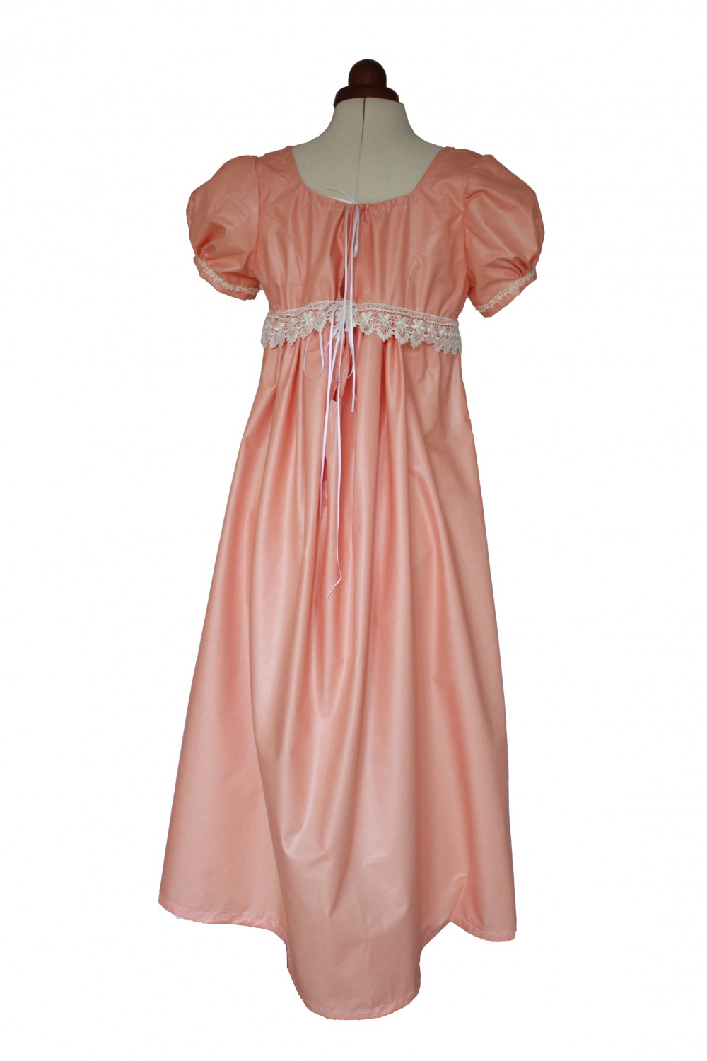 Ladies Petite 18th 19th Regency Jane Austen Day Costume Size 12 - 14 Image